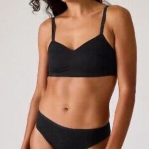New Athleta Ritual Lace Bra in black AC